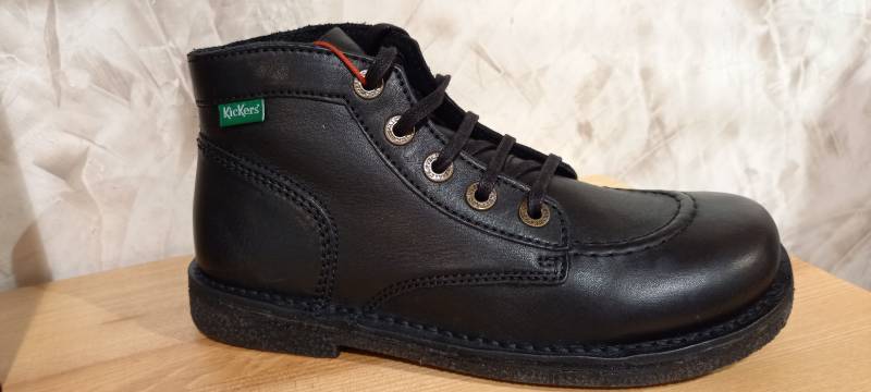 BOTTINES CUIR KICKERS LEGEND A LIBOURNE