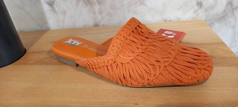 mule plate fantaisie orange à libourne