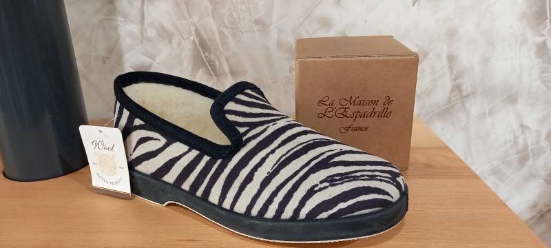 chausson charentaise fantaisie pour femme à libourne 