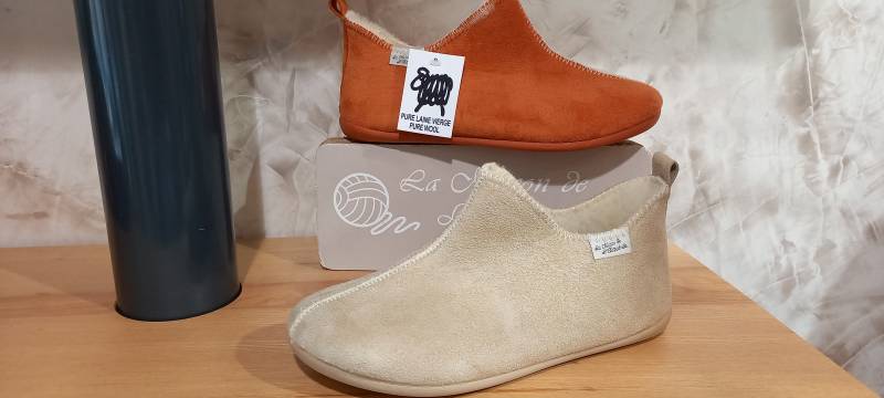 chausson bottine fourree laine à libourne